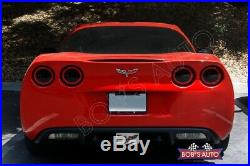 NEWEST For 05-13 Corvette C6 LS7 Black Smoke Halo Sequential LED Tail Lights