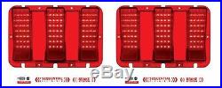 NEW! 1967 1968 Mustang LED Tail Lights PAIR Both left & right side Sequential