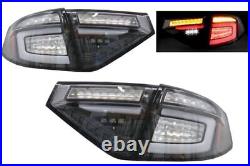 NEW Black LED Sequential Tail Lights for 2008-2014 Subaru Impreza WRX Hatchback