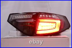 NEW Black LED Sequential Tail Lights for 2008-2014 Subaru Impreza WRX Hatchback