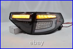 NEW Black LED Sequential Tail Lights for 2008-2014 Subaru Impreza WRX Hatchback