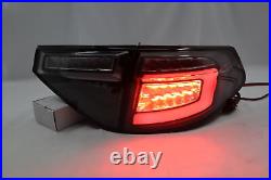 NEW Black LED Sequential Tail Lights for 2008-2014 Subaru Impreza WRX Hatchback