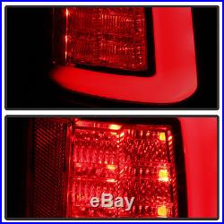 NEW Black V2 2009-2017 Dodge Ram 1500 2500 3500 LED Tube Tail Lights Brake Lamps
