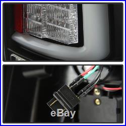 NEW Black V2 2009-2017 Dodge Ram 1500 2500 3500 LED Tube Tail Lights Brake Lamps
