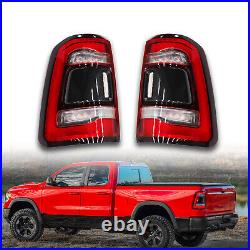 NEW For Dodge RAM 1500 2019-2022 Rear Left & Right LED Tail Lamp Lights