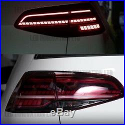 NEW MK7.5 Style LED TAIL LIGHTS FOR VW MK7 SEQUENTIAL FLOWING INDICATOR UK LAMPS