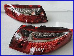 New 1999-2004 Porsche 911 996 LED Tail Lights RED Clear One Pair Fast Ship