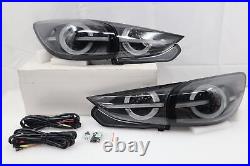 New Black LED Tail lights Pair for MAZDA 3 5 doors Hatch Wagon 2014 20152018