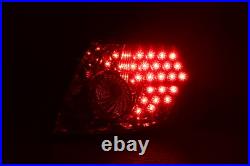New Chrome LED Tail lights Pair for MAZDA 3 5 doors Hatch Wagon 2003 042009BK