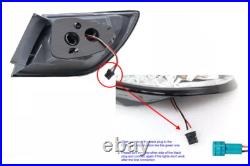 New Chrome LED Tail lights Pair for MAZDA 3 5 doors Hatch Wagon 2003 042009BK