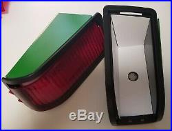 New Complete Tail Lights + Guards W Leds + Bulbs For 415 425 445 455 John Deere