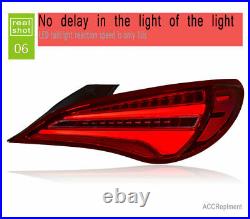 New For Benz CLA LED Tail Lights 2014-2016 Red LED Rear Lamps Quality