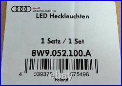 New Genuine Audi A4 S4 Rs4 B9 Avant Blackline Tinted Rear Led Tail Lights Set