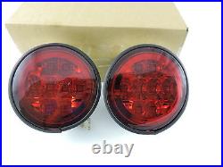 New LED RED CLEAR Tail Lights+Rear Trunk Led Lights For LEXUS IS300 98-05