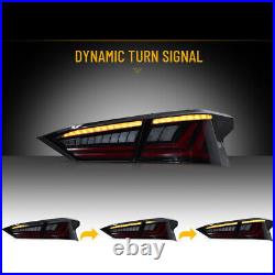 New LED Tail Lights Kit for Nissan Altima Sedan 2019-2025 Tail Light Smoked Lens