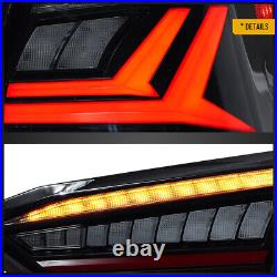 New LED Tail Lights Kit for Nissan Altima Sedan 2019-2025 Tail Light Smoked Lens