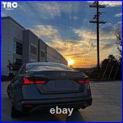 New LED Tail Lights Kit for Nissan Altima Sedan 2019-2025 Tail Light Smoked Lens