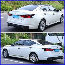 New LED Tail Lights Kit for Nissan Altima Sedan 2019-2025 Tail Light Smoked Lens