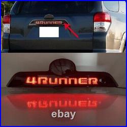 New LED Trunk Tail lights 3rd Brake Stop Lamp For Toyota 4Runner 10-23 with hole