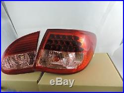 New Led Tail Lights Lamp Red / Clear For 200320042005 2006 2007 Toyota Corolla