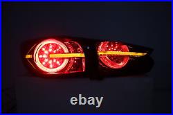 New Smoke LED Tail lights Pair for MAZDA 3 5 doors Hatch Wagon2013-2018