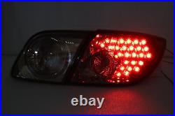New Smoke LED Tail lights Pair for MAZDA 3 5 doors Hatch Wagon 2003 2009 BK
