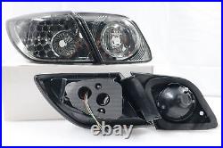 New Smoke LED Tail lights Pair for MAZDA 3 5 doors Hatch Wagon 2003 2009 BK