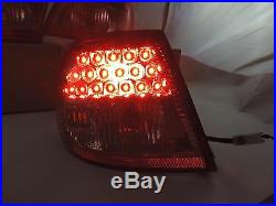 New Style Led Tail Light Lamps RED/ CLEAR For 2003 2004 05 06 07 Toyota Corolla