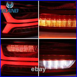 New Updated Smoked LED Tail Lights For 2008-2017 Mitsubishi Lancer EVO Rear Lamp