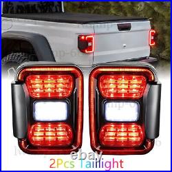 Newest LED Tail Light For Jeep Gladiator JT 2020-2024 Brake Turn Signal Reverse