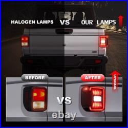 Newest LED Tail Light For Jeep Gladiator JT 2020-2024 Brake Turn Signal Reverse