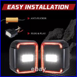 Newest LED Tail Light For Jeep Gladiator JT 2020-2024 Brake Turn Signal Reverse