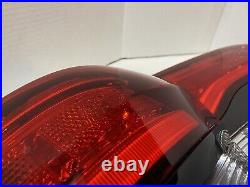 OEM 2014-20 Jeep Grand Cherokee Red Black Smoke Lens LED Brake Tail Lights Pair