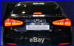 OEM LED Tail Lights Lamp LH, RH 4Pcs 1Set For Kia All New Forte(K3) 20132015