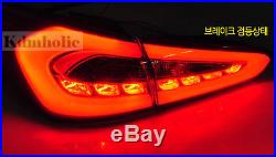 OEM LED Tail Lights Lamp LH, RH 4Pcs 1Set For Kia All New Forte(K3) 20132015