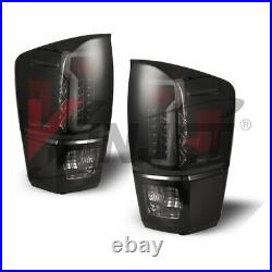 OE Factory Fit For 16-19 Toyota Tacoma LED DRL Light Bar Tail Lights Smoke
