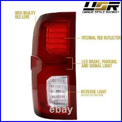 OE LTZ Style UPGRADE Rear LED Bar Tail Light For 16-18 Chevy Silverado PlugNPlay