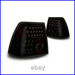 OE Style Fit For 1999-2004 Volkswagen Jetta LED Brake Tail Lights Smoke