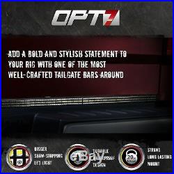 OPT7 60 TRIPLE LED Truck Tailgate Bar Amber Sequential Turn Signal Backup Light