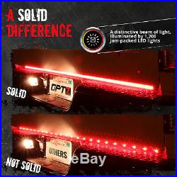 OPT7 60 TRIPLE LED Truck Tailgate Bar Amber Sequential Turn Signal Backup Light