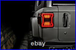 ORACLE for 2018 2019 2020 Jeep Wrangler JL Black Series LED Tail Lights 18 19 20