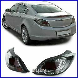 Opel Insignia Smoked Led Tail Lights 2008 05/2013 Model