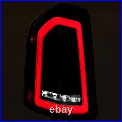 Pair Black Full LED Tail Lights Taillights For 2011 2012-2014 Chrysler 300 Sedan
