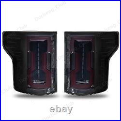 Pair For 2015 2016 2017 Ford F-150 LED Rear Tail Lights Turn Signal Brake Lamps