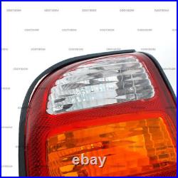 Pair For TOYOTA RAV4 RAV-4 1998-2000 LED Remodel Rear Tail Lights Signal lamps