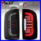 Pair LED Brake Tail Lights For 2015-2022 Chevy Colorado Black Smoke Signal Lamps