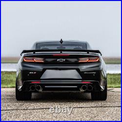 Pair LED Smoked Tail Lights For Chevy Camaro 2016-2018 withSequential Singal