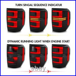 Pair LED Tail Light Brake Lamps For Ford Maverick 2022+ Sequential Turn Signal