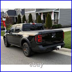 Pair LED Tail Light Brake Lamps For Ford Maverick 2022+ Sequential Turn Signal