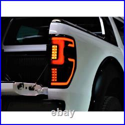 Pair LED Tail Lights Assembly Rear Lamp Signal Light For Ford Ranger 2012-2018